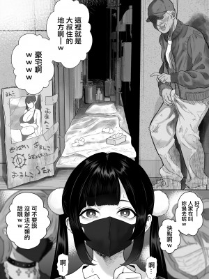 [るち餡] トー横女子がホームレスと生中出しセックスするらしい… [中国翻訳]_2