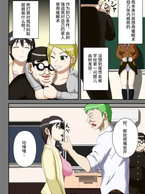 [ロボ一徹] 洗脳催眠クラブ～メガネくんのお母さんとお姉ちゃん～ [影黑个人机翻]_05