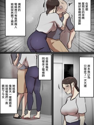 [ちょっとB専] エレベーターで一緒になった時だけキスする関係｜只有在一起坐電梯的時候會親吻的關係 [中国翻訳]_08