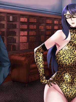 [フリーカラー814] ひとづま怪盗ミセスリーブ2-女怪盗は潜入に失敗し、夫の前で売られる-_437