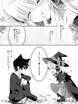 [たそもれら (泉水真琴)] ポンコツ魔女とイジワルな猫。-召喚した使い魔が言うことを聞いてくれません！-_32