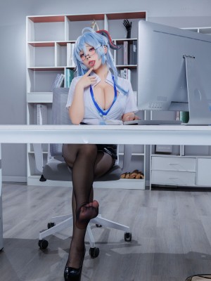 胡桃猫Kurumineko - 甘雨OL_020