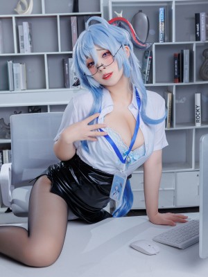 胡桃猫Kurumineko - 甘雨OL_026