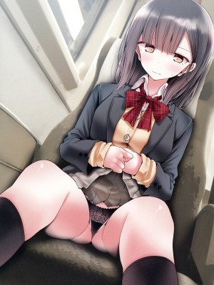 [嘘つき屋 (大嘘)] 通勤道中であの娘がぱんつを見せてくる本 2 [靴下汉化组] [DL版]_Oouso2_0003