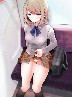 [嘘つき屋 (大嘘)] 通勤道中であの娘がぱんつを見せてくる本 2 [靴下汉化组] [DL版]_Oouso2_0005