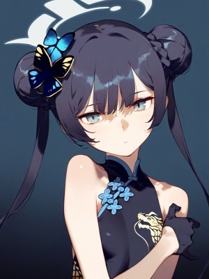 [junichoon] [PIXIV 200407] 門主ちゃん！ (ブルーアーカイブ) [AI Generated]_kisaki (79)