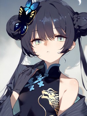 [junichoon] [PIXIV 200407] 門主ちゃん！ (ブルーアーカイブ) [AI Generated]_kisaki (80)