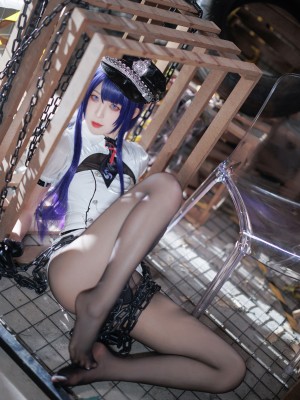 封疆疆v 雷电将军 女警 Raiden genshin_36