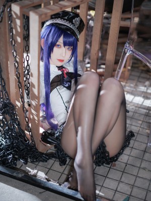 封疆疆v 雷电将军 女警 Raiden genshin_34