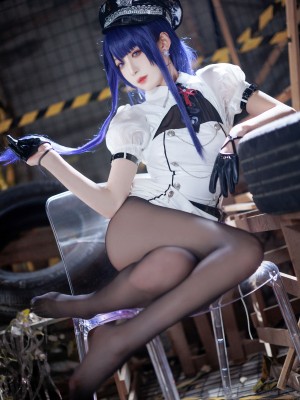 封疆疆v 雷电将军 女警 Raiden genshin_30