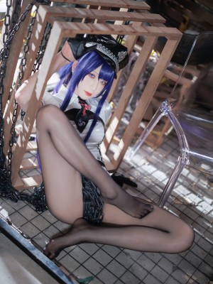 封疆疆v 雷电将军 女警 Raiden genshin_35