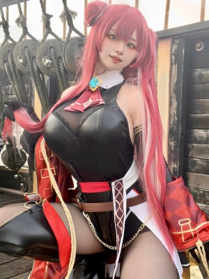 Houshou Marine cosplay_04