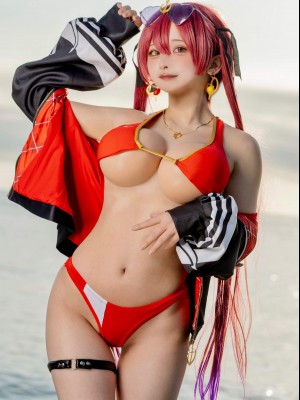 Houshou Marine cosplay_12