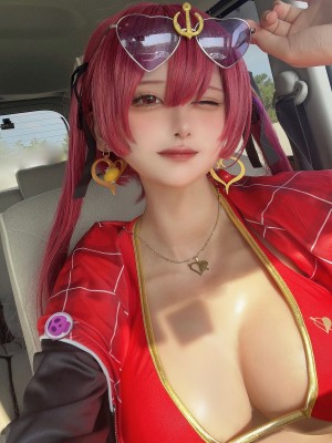 Houshou Marine cosplay_11