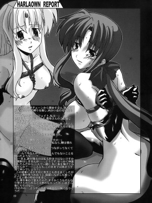 [WARP商会 (45ACP)] HARLAOWN REPORT (魔法少女リリカルなのは)_21