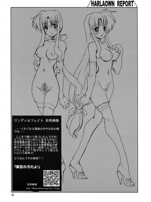 [WARP商会 (45ACP)] HARLAOWN REPORT (魔法少女リリカルなのは)_28