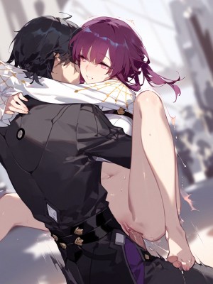 [junichoon] [PIXIV 200407] 卡芙卡 (崩坏星穹铁道) [AI Generated] [無修正]_kafka (3)