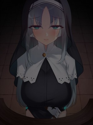 [雨音連鎖予報 (倉崎あや)] シスタークロエの祓魔報告―淫魔に敗北した姉さんは皆の前で再び辱められる―_395