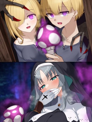 [雨音連鎖予報 (倉崎あや)] シスタークロエの祓魔報告―淫魔に敗北した姉さんは皆の前で再び辱められる―_441