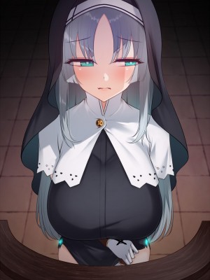 [雨音連鎖予報 (倉崎あや)] シスタークロエの祓魔報告―淫魔に敗北した姉さんは皆の前で再び辱められる―_393