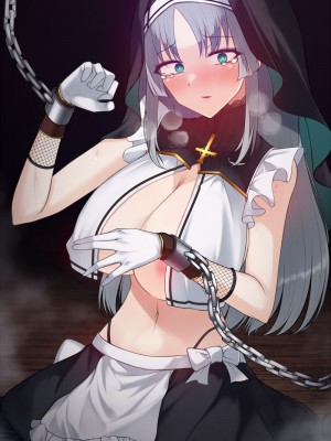 [雨音連鎖予報 (倉崎あや)] シスタークロエの祓魔報告―淫魔に敗北した姉さんは皆の前で再び辱められる―_494