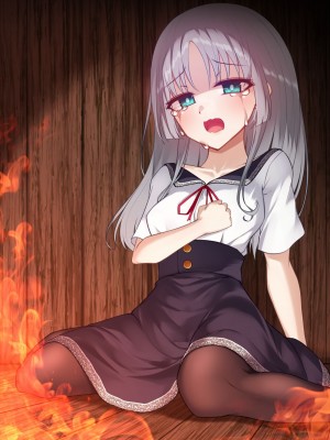 [雨音連鎖予報 (倉崎あや)] シスタークロエの祓魔報告―淫魔に敗北した姉さんは皆の前で再び辱められる―_381