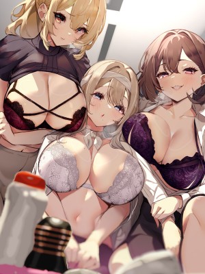 [みるくそーせーじ] 男性用おもちゃ会社のモニターに応募したらむっちり美女たちに搾られまくった話 [DL版]_41