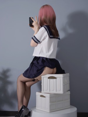 禅院熏 黑白JK_05