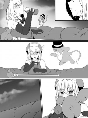 [憑依の刻 (しまかわ)] メスガキ魔法少女は大っ嫌いなざこ妖魔に体を取り込まれたので感覚遮断の魔法を使って朝まで耐える [中国翻訳] [DL版]_077