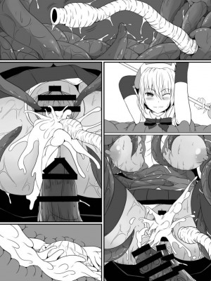 [憑依の刻 (しまかわ)] メスガキ魔法少女は大っ嫌いなざこ妖魔に体を取り込まれたので感覚遮断の魔法を使って朝まで耐える [中国翻訳] [DL版]_073