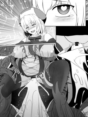 [憑依の刻 (しまかわ)] メスガキ魔法少女は大っ嫌いなざこ妖魔に体を取り込まれたので感覚遮断の魔法を使って朝まで耐える [中国翻訳] [DL版]_095