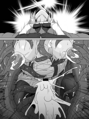 [憑依の刻 (しまかわ)] メスガキ魔法少女は大っ嫌いなざこ妖魔に体を取り込まれたので感覚遮断の魔法を使って朝まで耐える [中国翻訳] [DL版]_093