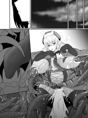 [憑依の刻 (しまかわ)] メスガキ魔法少女は大っ嫌いなざこ妖魔に体を取り込まれたので感覚遮断の魔法を使って朝まで耐える [中国翻訳] [DL版]_083