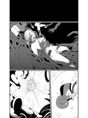 [憑依の刻 (しまかわ)] メスガキ魔法少女は大っ嫌いなざこ妖魔に体を取り込まれたので感覚遮断の魔法を使って朝まで耐える [中国翻訳] [DL版]_052