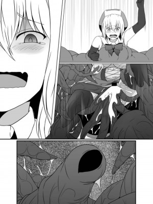 [憑依の刻 (しまかわ)] メスガキ魔法少女は大っ嫌いなざこ妖魔に体を取り込まれたので感覚遮断の魔法を使って朝まで耐える [中国翻訳] [DL版]_089