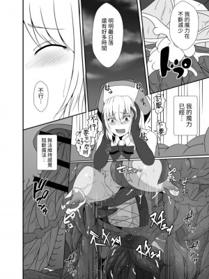 [憑依の刻 (しまかわ)] メスガキ魔法少女は大っ嫌いなざこ妖魔に体を取り込まれたので感覚遮断の魔法を使って朝まで耐える [中国翻訳] [DL版]_041