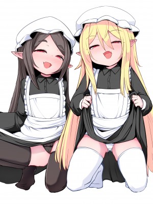 [寿司屋 (春々春兎)] 魔族の双子はメイドでメスガキ｜魔族雙胞胎是女僕也是雌小鬼 [中文] [Kemomo]_線條修正_002