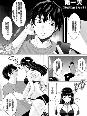 [蘭々] 七日後に雌犬になる女の子の話｜七日后成为母狗的女孩的故事 [橄榄汉化组]_009