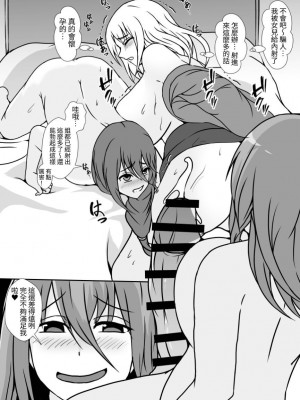 [リリウム共和国 (しまかわ)] ふたなりおねえちゃん暴走中 [中国翻訳] [DL版]_35