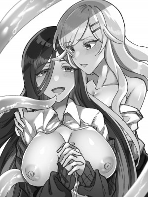 [みるくおれんじ] 触手少女とこわれた聖女～触手(じぶん)嫌いな触手娘がどこかおかしい大嫌いな同級生を触手責めする話～ [中国翻訳]_03