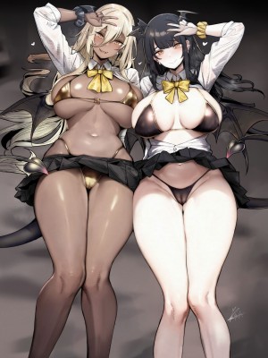 [L.G.C. (リブユウキ)] サキュバスを召喚したら、ギャルでした。 [繁体中文] [DL版]_02