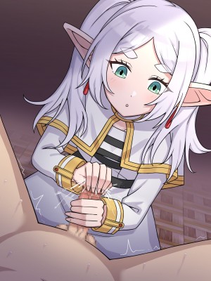 [栗飴くるる] フリーレン、亀頭責め [蔡徐坤个人汉化]_08