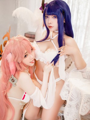 Sayo Momo x Sally Dorasnow - Raiden Yae_17