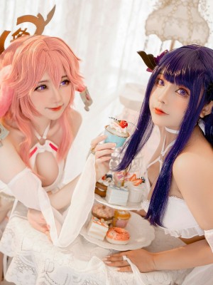 Sayo Momo x Sally Dorasnow - Raiden Yae_08