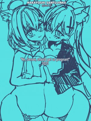 [なかよし産婦人科 (まてつ)] ん、先生、私たちと赤ちゃんを作るべき - Nn, Sensei, should get us pregnant (ブルーアーカイブ) [Jumppmuj個人漢化] [DL版]_31