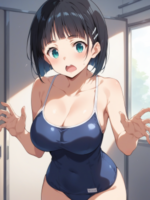 (同人CG集) [ぶるーと] 帰還者学園の巨乳コンビが催●おじさんに寝取られ孕まされる話 (ソードアート・オンライン)_163_By_zhonyk_053r