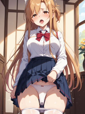 (同人CG集) [ぶるーと] 帰還者学園の巨乳コンビが催●おじさんに寝取られ孕まされる話 (ソードアート・オンライン)_174_By_zhonyk_065r