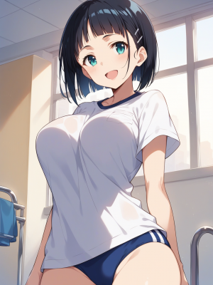 (同人CG集) [ぶるーと] 帰還者学園の巨乳コンビが催●おじさんに寝取られ孕まされる話 (ソードアート・オンライン)_186_By_zhonyk_078r