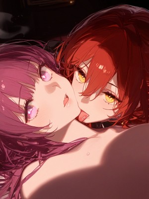 [junichoon] [PIXIV 200407] “妈妈组的快乐你们根本不懂！” （姬子 x 卡芙卡）(崩坏星穹铁道) [AI Generated] [無修正]_himekoXkafka (21)