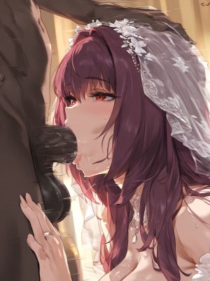 [Mikayori] Scathach Wedding Dress (Patreon)_075